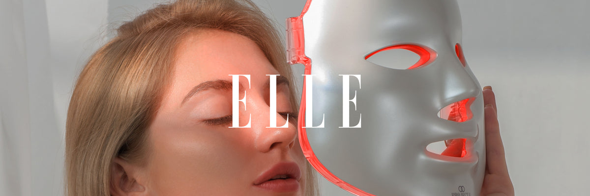 Project E Beauty Shines Bright in ELLE Italy’s LED Mask Beauty Edit
