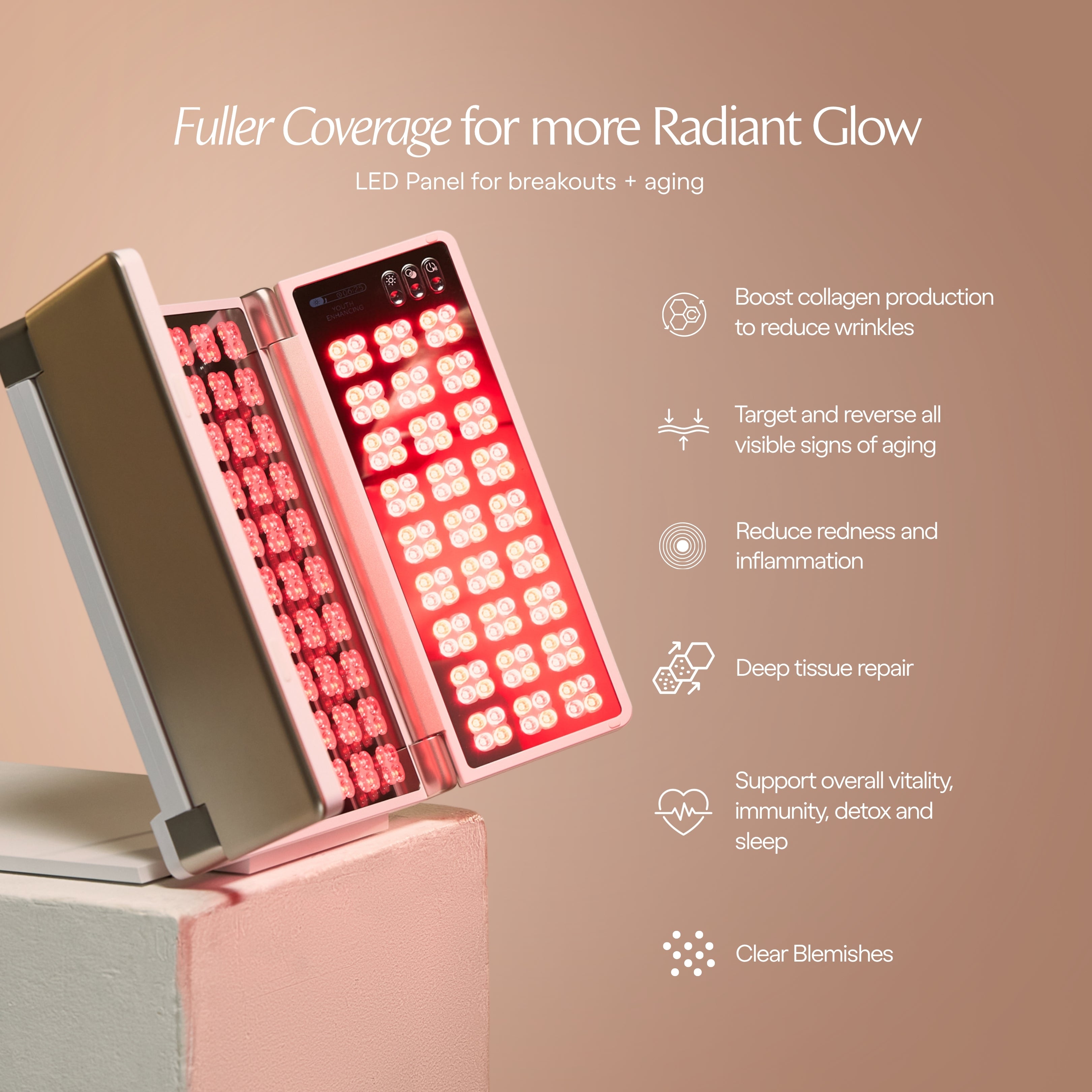Alora | Age Renewal LED Light Therapy Panel - Project E Beauty