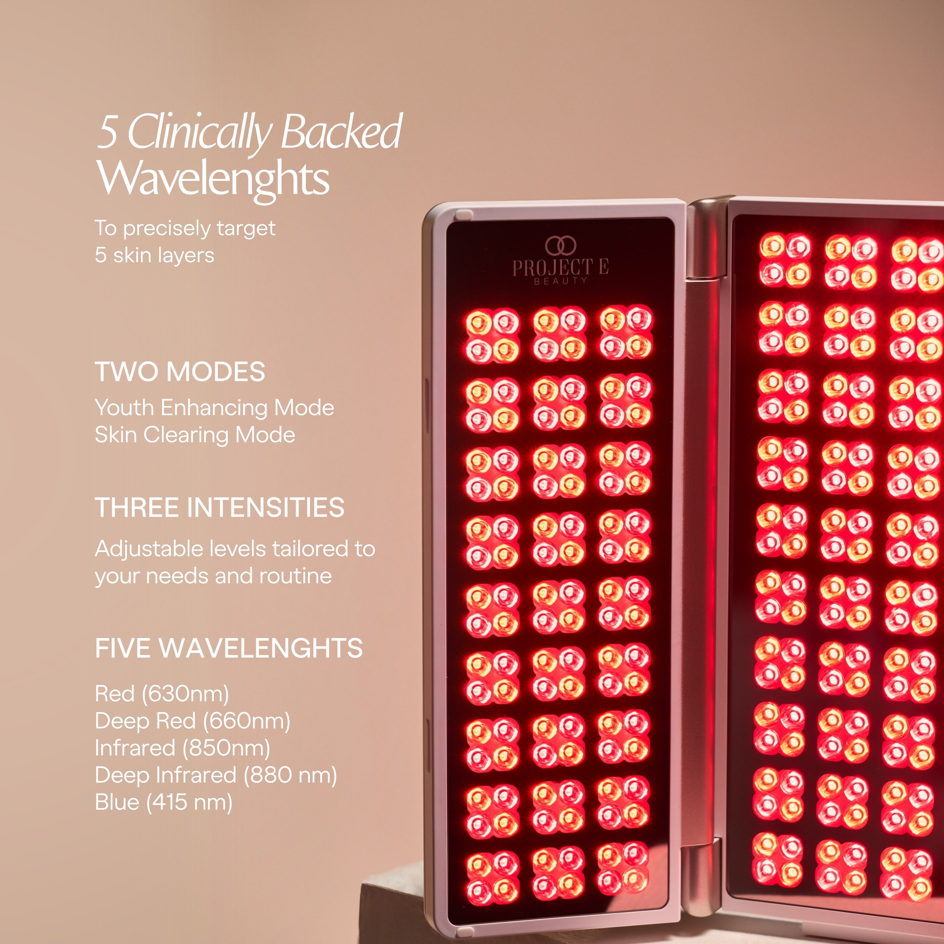 Alora | Age Renewal LED Light Therapy Panel - Project E Beauty